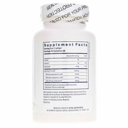 Ultra Pure Fish Oil 700, VTN